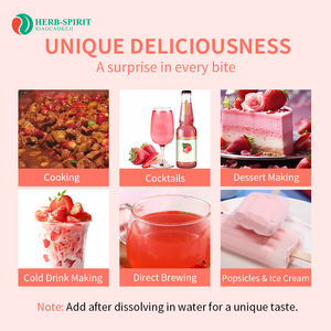 สารสกัดสตรอว์เบอร์รีจาก USDA ของเฮิร์สสปิริต น้ำสตรอว์เบอร์รี เม็ดสตรอว์เบอร์รี ความเข้มข้นสูง เม็ดสตรอว์เบอร์รี - Product Image 2