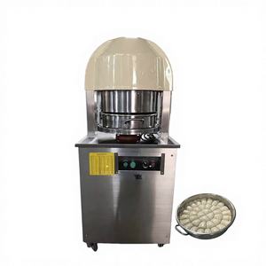 Machine commerciale manuelle de division et de façonnage de petites boules de pâte à pizza et pita, 36 pièces/minute, surface antiadhésive - Product Image 1