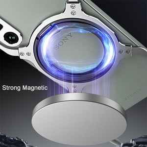 Funda Magnética Metálica con Soporte para Teléfono Sony <span class=keywords><strong>Xperia</strong></span> <span class=keywords><strong>1</strong></span> VIII / <span class=keywords><strong>1</strong></span> IV / <span class=keywords><strong>Xperia</strong></span> <span class=keywords><strong>1</strong></span> <span class=keywords><strong>V</strong></span>, Carcasa sin Borde con Disipación de Calor - Product Image 5