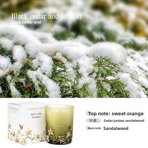 Vela perfumada de cera de soja para el hogar moderno de gran capacidad elegante nueva serie de jardín 50 horas de vacaciones Diwali boda Regalo de Cumpleaños personalizado - Product Image 5