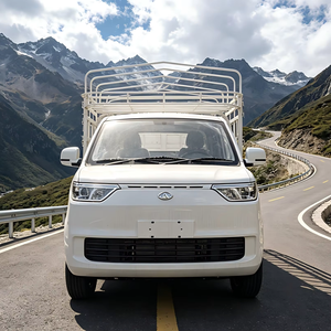 รถบรรทุกไฟฟ้า Ruichi C5 EV Fence Truck พวงมาลัยซ้าย บรรทุก 1.5 ตัน ระยะทางวิ่ง 320 กม. รถตู้ขนส่งไฟฟ้าสำหรับการจัดส่งในเมือง - Product Image 1