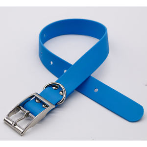 Collier intelligent XL pour chien, en nylon enduit de PVC souple, avec rivets décoratifs, écologique, durable, imperméable, motif uni – Vente chaude - Product Image 5