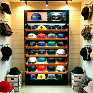 Exhibidores de Gorras de Béisbol Mingtang Personalizados, Estantes para Tiendas Minoristas, Soporte de Exhibición de Sombreros para Tiendas Minoristas - Product Image 1