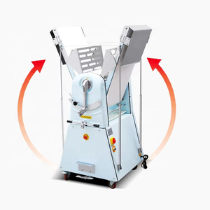 Laminoir à pâte économique automatique pour boulangerie, pour la pressage de pâtes à pizza, pain, roti, chapati, et la fabrication de pains, nouilles et pâtisseries - Product Image 5