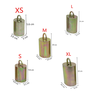 Campanacci in Ferro Zincato Extra Sonori per Cavalli e Pecore, Antifurto e Antiperdita, Suono Nitido e Amplio - Product Image 2