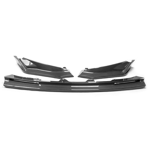 Accessoire de pare-chocs avant en fibre de carbone, lèvre avant, garniture pour BMW M3 M4 G80 G81 G82 G83, style V, mise à niveau de course - Product Image 2