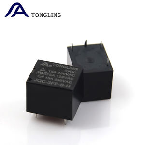 TONGLING JQC-3FF-S-H電磁T73シリーズ4ピン5V 10A <span class=keywords><strong>DC</strong></span>リレーPCB取り付け - Product Image 3