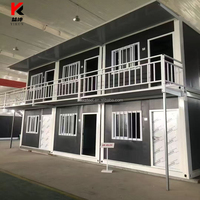 Maison Modulaire Préfabriquée Extensible, Maison Pliante Préfabriquée, Conteneur Modulaire Préfabriqué en Kit, Mini-Maison