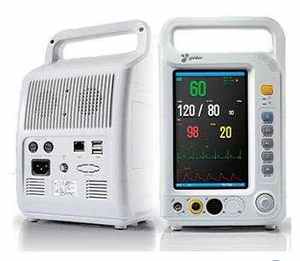 MTMT8000Aポータブル獣医患者モニター7 "リアルカラーバイタルサイン診断血圧マルチパラメーター患者モニター - Product Image 3