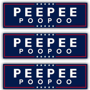 <b>Car</b> <b>Decals</b> Self Adhesive Rectangle PVC Bumper Stickers For Vehicle Rear Use Promotional Gifts - Product Image 5