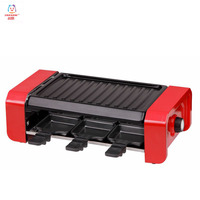 Gril électrique sans fumée ménage barbecue grill extérieur barbecue machine brochettes multi-fonctionnel intérieur électrique grill