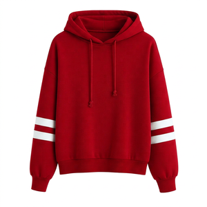 Sudadera con Capucha Extra Grande de Felpa Premium con Bordado, Peso de la Tela 300g, Mangas Regulares, Ropa Deportiva de Invierno para Hombre - Product Image 1