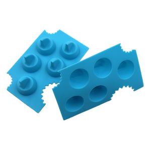 Bandeja <span class=keywords><strong>de</strong></span> silicona con forma <span class=keywords><strong>de</strong></span> aleta <span class=keywords><strong>de</strong></span> tiburón, novedad - Product Image 1