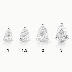 Özel armut kesim HPHT küpe yuvarlak kesim IGI sertifikalı sentetik elmas çiviler 9k 10k 14k altın Lab elmas küpe - Product Image 4