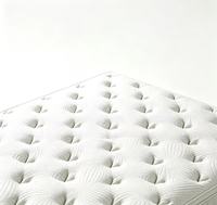Matelas orthopédique à ressorts ensachés Euro Top pour hôtel, avec mousse à mémoire de forme en gel, compressé, tailles Queen et King