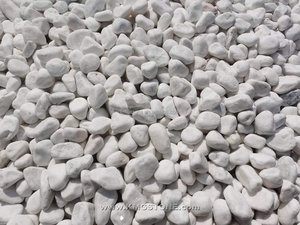 Cailloux polis neige blanc galets pierres en plein air <span class=keywords><strong>pas</strong></span> <span class=keywords><strong>cher</strong></span> 20-30mm blanc pierre naturelle conception graphique échantillon gratuit disponible CN;JIA - Product Image 6