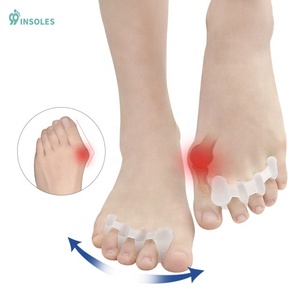 99 plantillas al por mayor <span class=keywords><strong>de</strong></span> silicona 1 par <span class=keywords><strong>de</strong></span> separadores <span class=keywords><strong>de</strong></span> dedos para Fitness funcional separador <span class=keywords><strong>de</strong></span> dedos <span class=keywords><strong>de</strong></span> atleta <span class=keywords><strong>Sastre</strong></span> juanete - Product Image 1