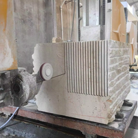 Máquina de Corte de Perfiles de Piedra con Hilo de Diamante CNC de 4 Ejes XIANDA DTWS-1500 para Granito y Mármol