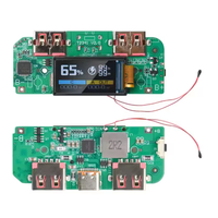 Module de charge rapide bidirectionnel USB Type-C 22,5 W avec convertisseur Buck, alimentation mobile, carte mère avec écran, compatible PD/QC/SCP/VOOC