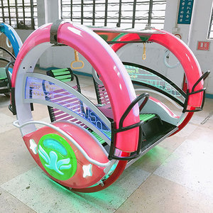 รถบาร์หมุนได้ 360 องศา คุณภาพสูง สำหรับใช้ในร่มและกลางแจ้ง สวนสนุก รถแฮปปี้โรลลิ่งคาร์ ผลิตจากพลาสติกทนทาน - Product Image 1