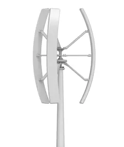 Turbin Angin Vertikal 3Kw dengan Kebisingan Rendah Cocok untuk Negara-negara Eropa