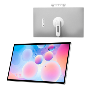 Televisor Inteligente Portátil OFD de 27 Pulgadas con Android 15, Pantalla Táctil LCD Blanca, 6GB+128GB, 60Hz, Inalámbrico, Full HD, USB/USB-C, 27" FHD 10-Po - Product Image 1