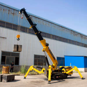 3ton ngoài trời tất cả các địa hình <span class=keywords><strong>Crawler</strong></span> thủy lực Spider <span class=keywords><strong>Crane</strong></span> điều khiển từ xa thủy lực Kính thiên văn gấp Spider <span class=keywords><strong>Crane</strong></span> - Product Image 1