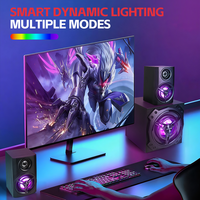 New Arrival Microlab Multimedia Blue Tooth RGB Gaming Speaker T11 with Colorful Lights Woofer for Computer Mobile Phone