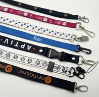 Lanyards all'ingrosso con logo personalizzato, campioni gratuiti, portachiavi OEM ODM, regali promozionali ecologici per eventi, lanyards da collo personalizzati