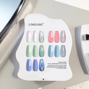 Juego de esmalte de uñas de gel holográfico láser de 5 colores con capa base, capa superior, gel UV LED removible en caja de color para decoración de uñas al por mayor - Product Image 6