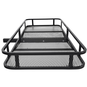 Usine de fabricants Panier d'attelage pliable <span class=keywords><strong>en</strong></span> acier inoxydable extra-épais construit Panier de chargement monté sur l'attelage - Product Image 2