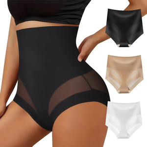 Factory Selling Lady Comfort Tummy Ccontorl Thong Underwear Girdle Bodyshaper HighElastic Invisible Butt Lift Seamless Shapewear