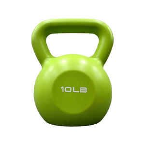 Kadın spor salonu Fitness <span class=keywords><strong>Kettlebell</strong></span> 5LB 30LB çimento renkli çimento ağırlığı için antreman toptan - Product Image 3
