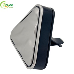 Diffuseur de parfum de voiture de luxe à parfum durable, forme triangulaire noire personnalisée, désodorisant pour voiture, accessoire d'intérieur de voiture - Product Image 4