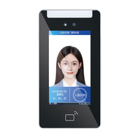Machine de contrôle d'accès à reconnaissance faciale 7 pouces, reconnaissance faciale dynamique intelligente, lecture de cartes, Android 11, 10 000 utilisateurs