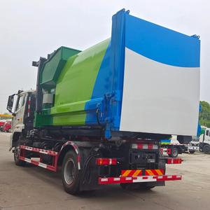 شاحنة نفايات مع نظام تحميل خلفي وذراع رفع ونظام هيدروليكي للتفريغ، محرك ديزل يورو 6 - Product Image 5