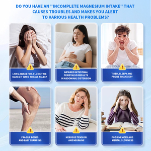 नीम आहार पूरक मैग्नीशियम जटिल 1500 मिलीग्राम खाद्य योजक मैग्नीशियम ग्लाइकेनेट कैप्सूल - Product Image 4