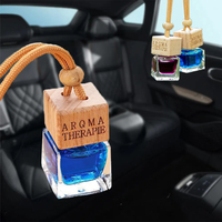 Nouveau Diffuseur de Parfum Suspendu en Verre de Luxe Miniature de Marque, Parfum Pêche Nectar, pour Voiture, Guangzhou