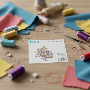 อิลัน อาบาลอริออส ตัวอักษรสีและอีโมจิ 6x6 มม. พื้นหลังสีขาว 17 กรัม - Product Image 3