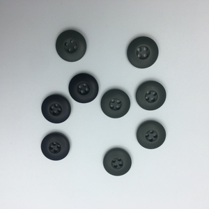 Customized Thermosetting Plastic Polyester resin 4 Hole Button