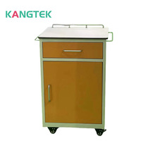 Cabinet de chevet d'hôpital médical Table de chevet en acier accessoire Table de chevet équipement de meubles Table de chevet Table de chevet