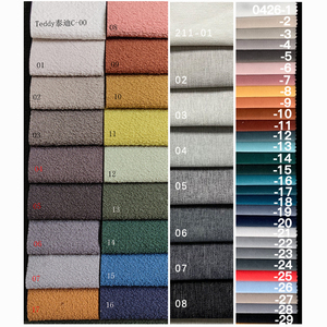 Hiện đại Ba chỗ ngồi vải sofa khách sạn phòng khách sofa đặt đồ nội thất L Shape Teddy nhung cắt góc sofa - Product Image 4