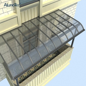 Imite — tente gazébo coupe-vent de style européen et moderne, à assembler facilement, canopée de terrasse en métal, Patio économique et étanche - Product Image 5
