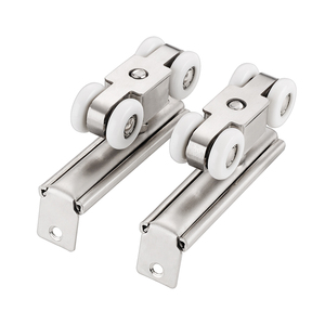 Treo trượt ròng rọc bánh xe Hot Bán cửa gỗ ròng rọc Top treo con lăn ròng rọc treo - Product Image 1