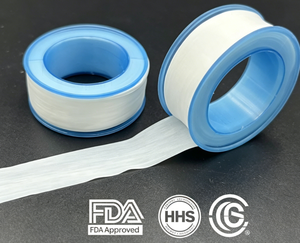 High Temperature Resistant PTFE Thread Seal Tape Chemical Corrosion Resistant Pipe Sealing Film Electrical Insulation Wrap - Product Image 3