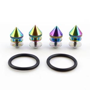 อุปกรณ์ตกแต่งรถยนต์คุณภาพสูง คอนเสริมแบบปรับแต่งได้ สกรูเสริมอะลูมิเนียม - Product Image 1