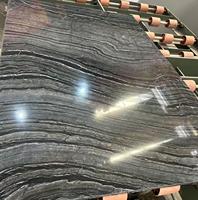 Dalles de marbre naturel de la Forêt-Noire pour murs, sols et comptoirs, grandes dalles personnalisées, surface polie pour projets hôteliers