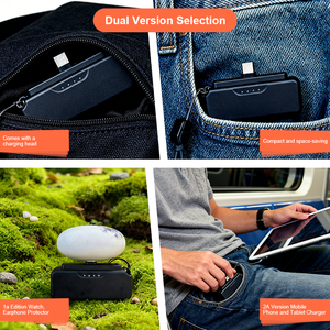 Banque d'alimentation personnalisée avec logo d'usine <span class=keywords><strong>2600mAh</strong></span> USB C pour téléphone écouteurs 10W 5W Chargeur de <span class=keywords><strong>batterie</strong></span> portable Mini banque d'alimentation <span class=keywords><strong>Batterie</strong></span> de secours - Product Image 5