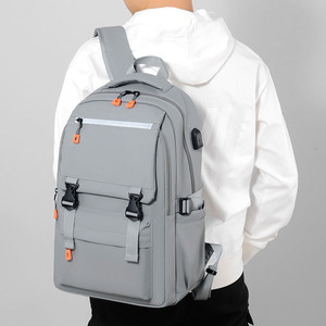 Sacs à dos d'école en gros personnalisés, sac à dos décontracté en nylon, sac à dos pour adolescents, étudiants universitaires, sacs d'école, mochilas, sac à dos unisexe - Product Image 5