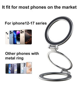 <span class=keywords><strong>Support</strong></span> de téléphone magnétique double pour la gym, <span class=keywords><strong>support</strong></span> de téléphone rotatif à 360 degrés avec double aimant pour iPhone 17 Pro Max - Product Image 5